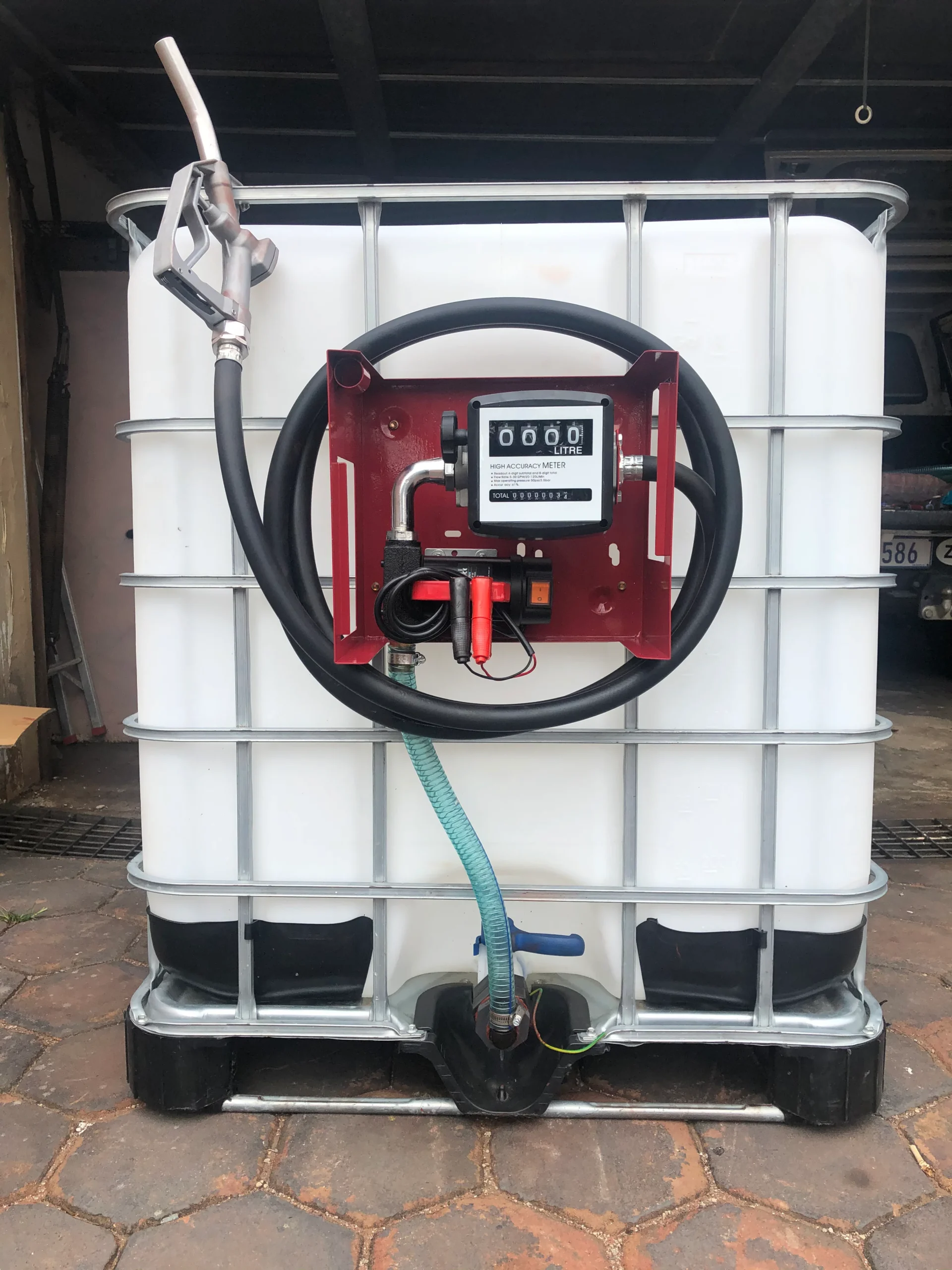 1000L 12V 40l/min Diesel bowser for sale in South Africa - SME Warehousing Solutions