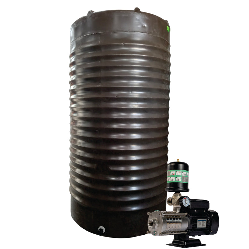 1000l Slim tank and 0.75kw Intelli VSD Booster pump