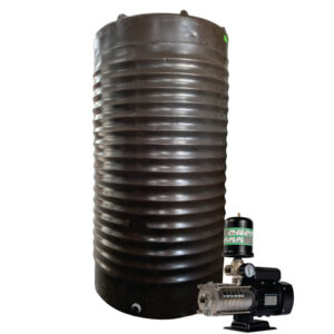 1200l Slim tank and 1.5 kw Intelli VSD Booster pump