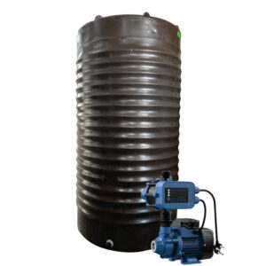 1200l Slim tank and 0.37kw Peripheral Econo Booster pump Combo