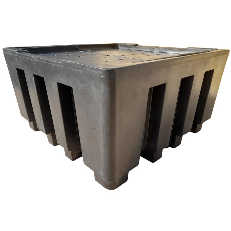 Spill Cage - Polyethylene 1100l with removable deck