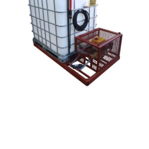 Pressure washer 186bar with pump cage 1000lt, stationary / bakkie unit