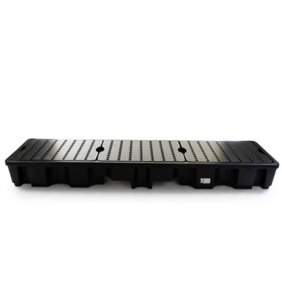 4 Drums Spill Containment Pallet for Hazardous Liquids in Line (235 Litre Capacity) for sale in South Africa – SME Warehousing Solutions