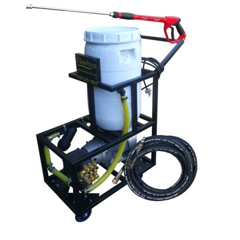 40lt Mobile Pressure washer trolley 2.2kw-220v-100bar