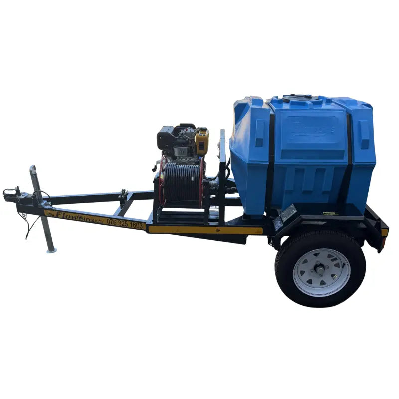 500L Jetting Machine Trailer Horizontal unbraked