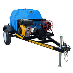 500L Jetting Machine Trailer Horizontal unbraked