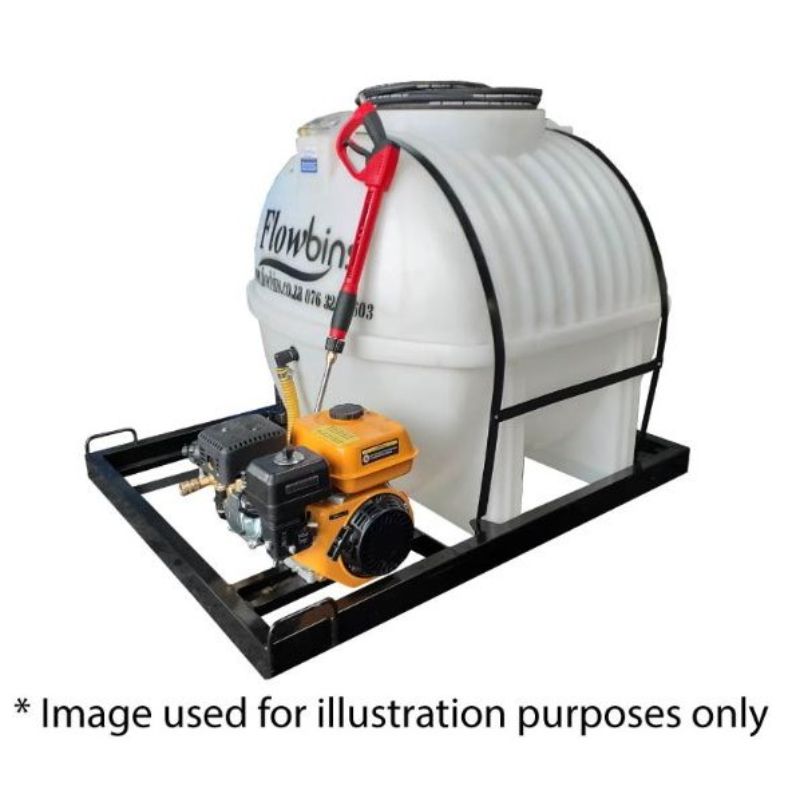 650l Mobile High Pressure Washer 2.2kw-220v-100bar