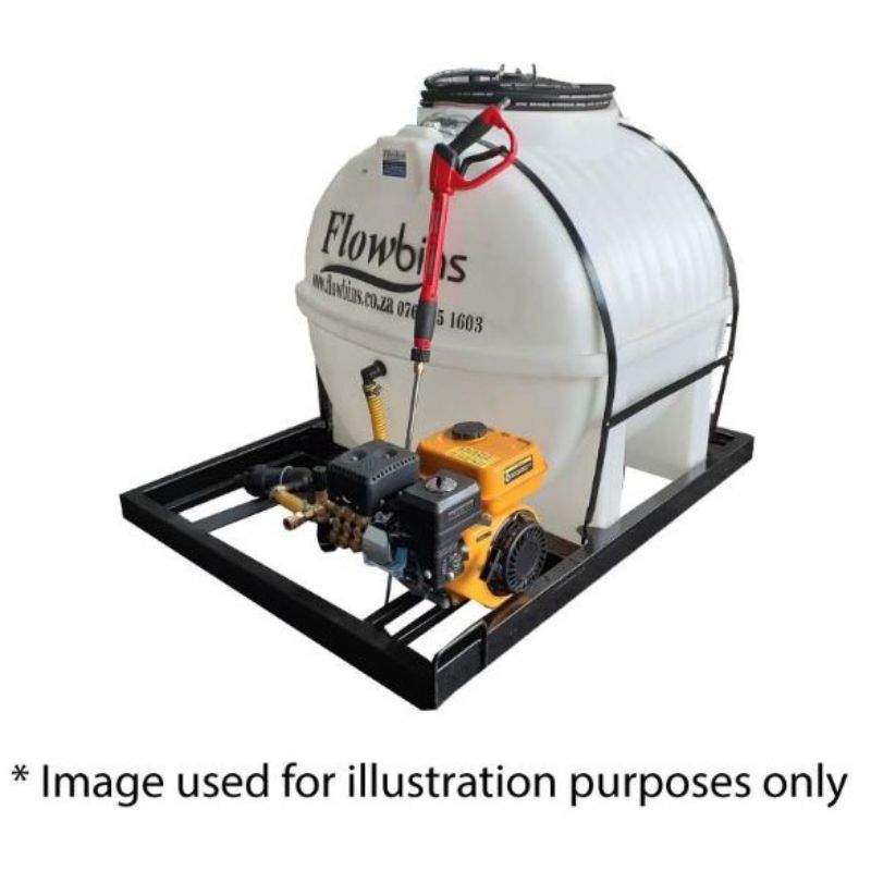 650l Mobile High Pressure Washer 2.2kw-220v-100bar