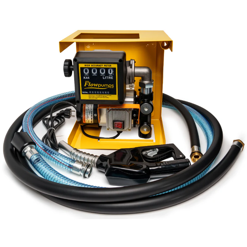 60lpm Diesel Pump Kit 220v with Auto Stop nozzle in pump Case for sale in South Africa - SME Warehousing Solutions