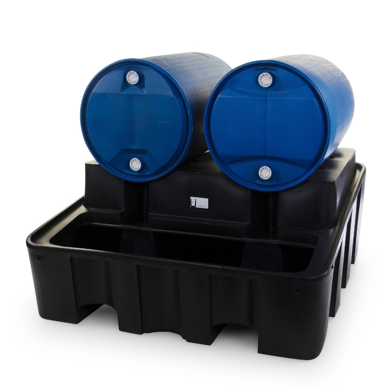 Double Bunded Drums Rack System Base Unit for sale in South Africa – SME Warehousing Solutions