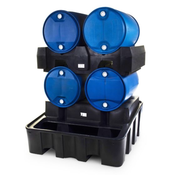 Double Bunded Drums Rack System Stacker Unit for sale in South Africa – SME Warehousing Solutions