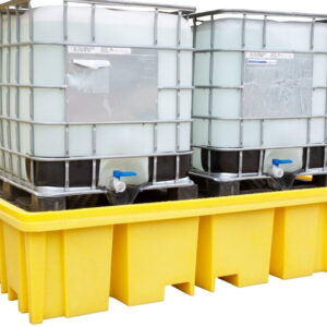 Double IBC Spill Containment Pallets (1130 Litre Capacity) for sale in South Africa – SME Warehousing Solutions
