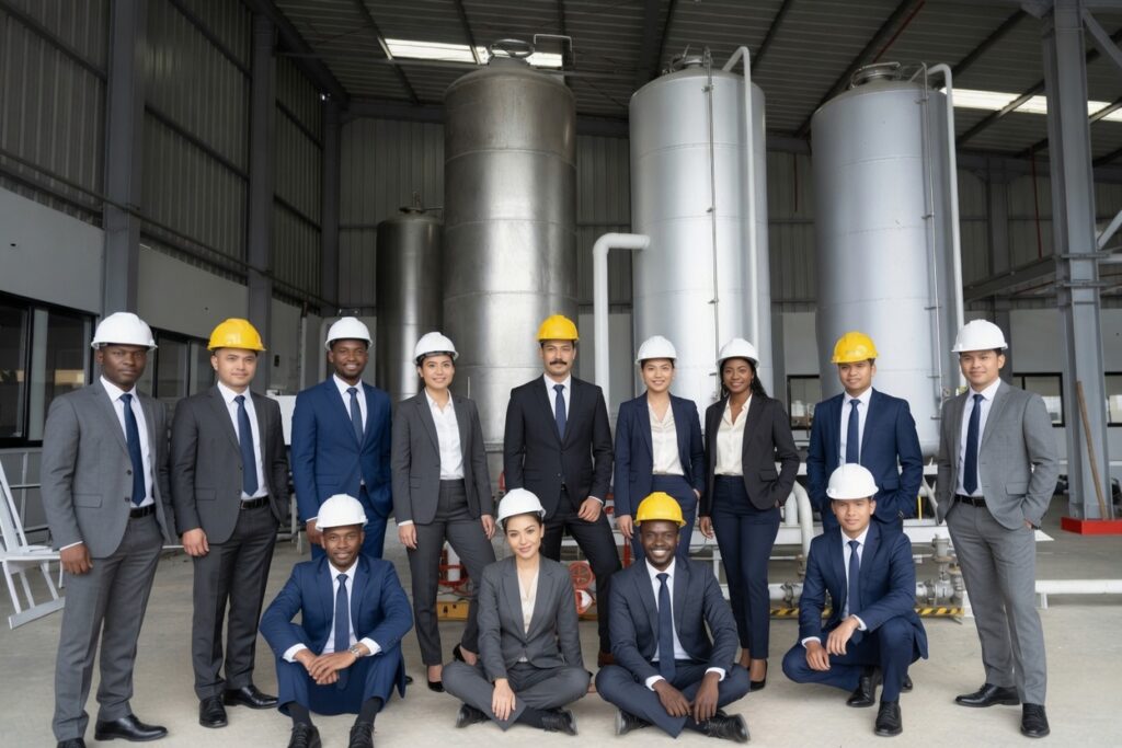 The SME Warehousing Solutions team in our Durban boardroom