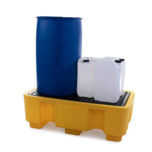 2 Drums Spill Containment Pallet for Hazardous Liquids (250 Litre Capacity) for sale in South Africa – SME Warehousing Solutions