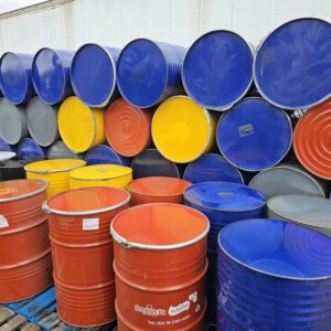 Used 210 Litre Open Top Steel Drum With Coated Interior for sale in South Africa – SME Warehousing Solutions