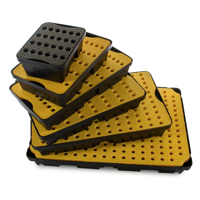 Spill Containment Tray with Feet (60 Litre Capacity) for sale in South Africa – SME Warehousing Solutions