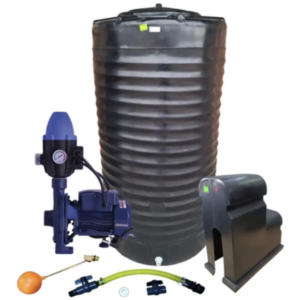 Water tank Combo Executive 1200l slim tank & 1.1kw Monoblock Water Pump kit