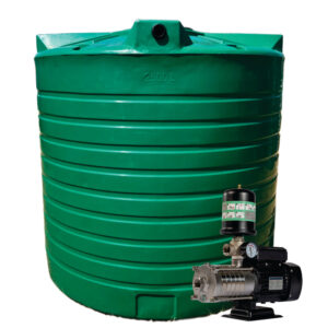 2500l Water tank and 1.5 kw Intelli VSD Booster pump