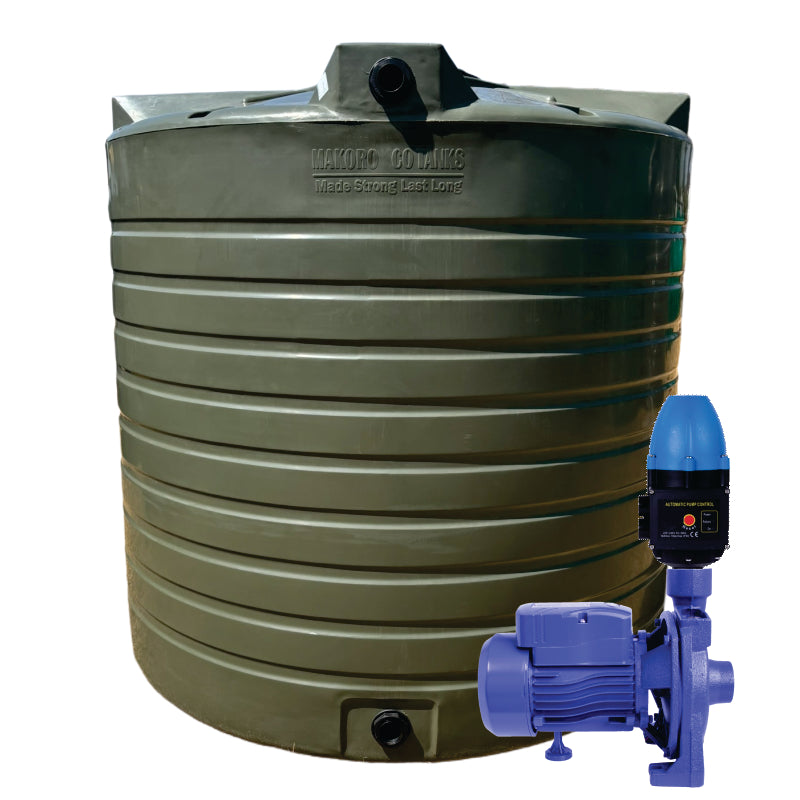 2500l Water tank and 0.55kw Monoblock Water Pump & Controller