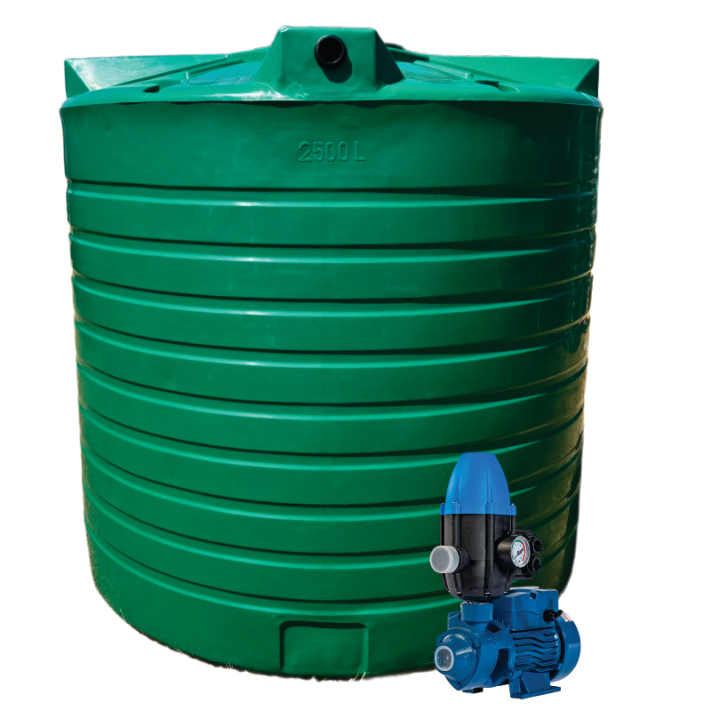 5000l Water tank and 0.37kw Peripheral Water Pump & Controller