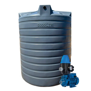 15 000l Water tank and 0.75kw Peripheral Water Pump & Controller