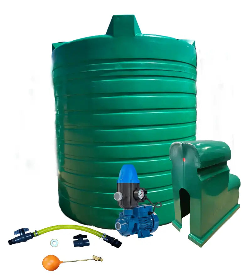 Water tank Combo Executive: 5000l Water tank & 0.37kw Peripheral Water Pump
