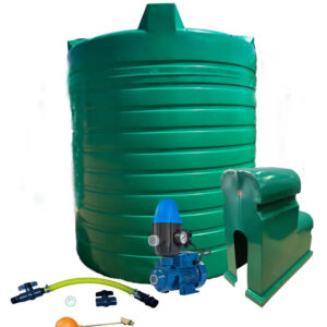 Water tank Combo Executive: 2500l Water tank & 0.37kw Peripheral Water Pump