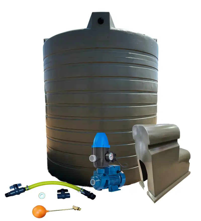 Water tank Combo Executive: 5000l Water tank & 0.37kw Peripheral Water Pump