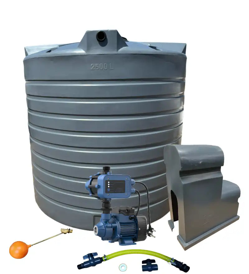 Water tank Combo Executive: 5000l Water tank & 0.37kw Econo Peripheral Water Pump