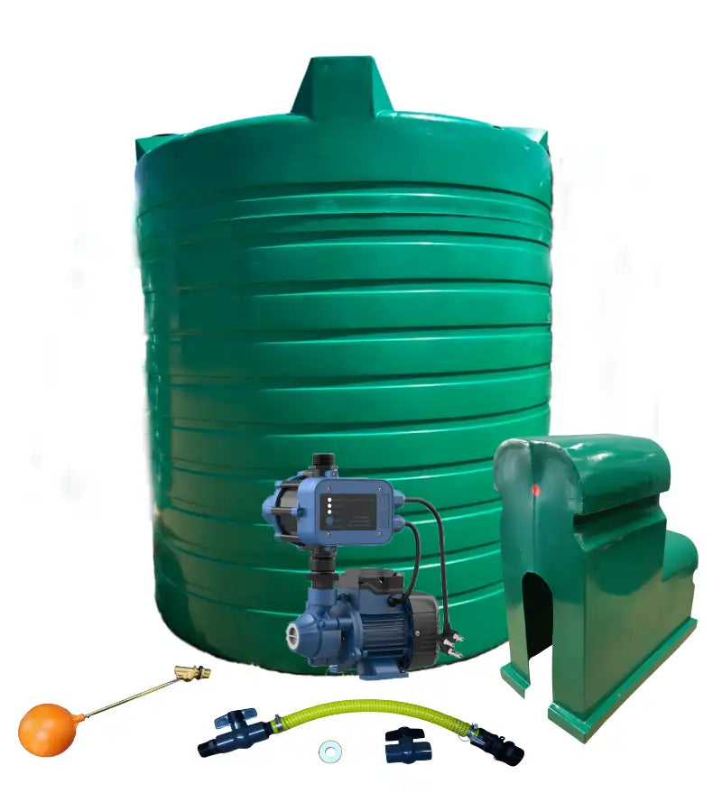 Water tank Combo Executive: 5000l Water tank & 0.37kw Econo Peripheral Water Pump
