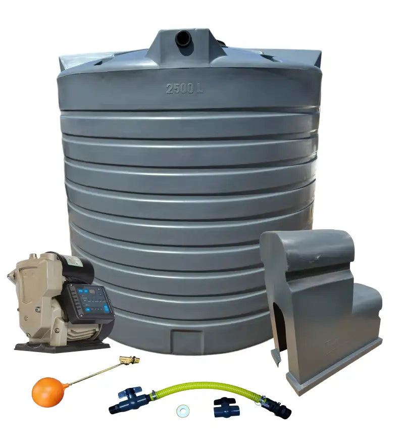 Water tank Combo Executive: 5000l Water tank & VSP 1.5KW Booster Pump System (with VSD)