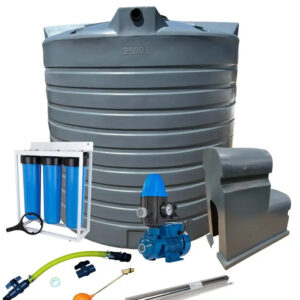 Water tank Combo Full House: 5000l Water tank & 0.75kw Peripheral Water Pump