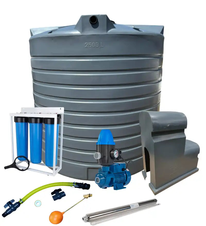 Water tank Combo Full House: 5000l Water tank & 0.75kw Peripheral Water Pump