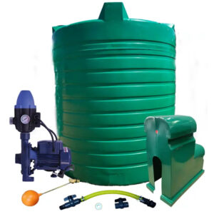 Water tank Combo Executive: 5000l Water tank & 1.1kw Monoblock Water Pump kit