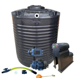 Water tank Combo Executive: 2200l Water tank & 0.37kw Econo Peripheral Water Pump