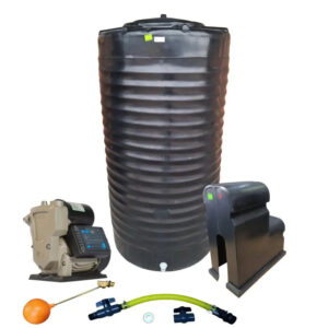 Water tank Combo Executive: 1200l Slim tank & VSP 1.5KW Booster Pump System (with VSD)