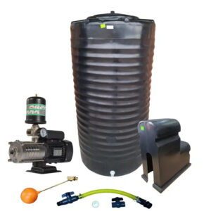 Water tank Combo Executive: 1200l Water tank & 1.5kw Intelli VSD Booster pump