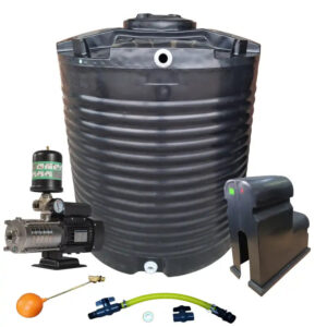 Water tank Combo Executive: 2200l Water tank & 0.75kw Intelli VSD Booster pump