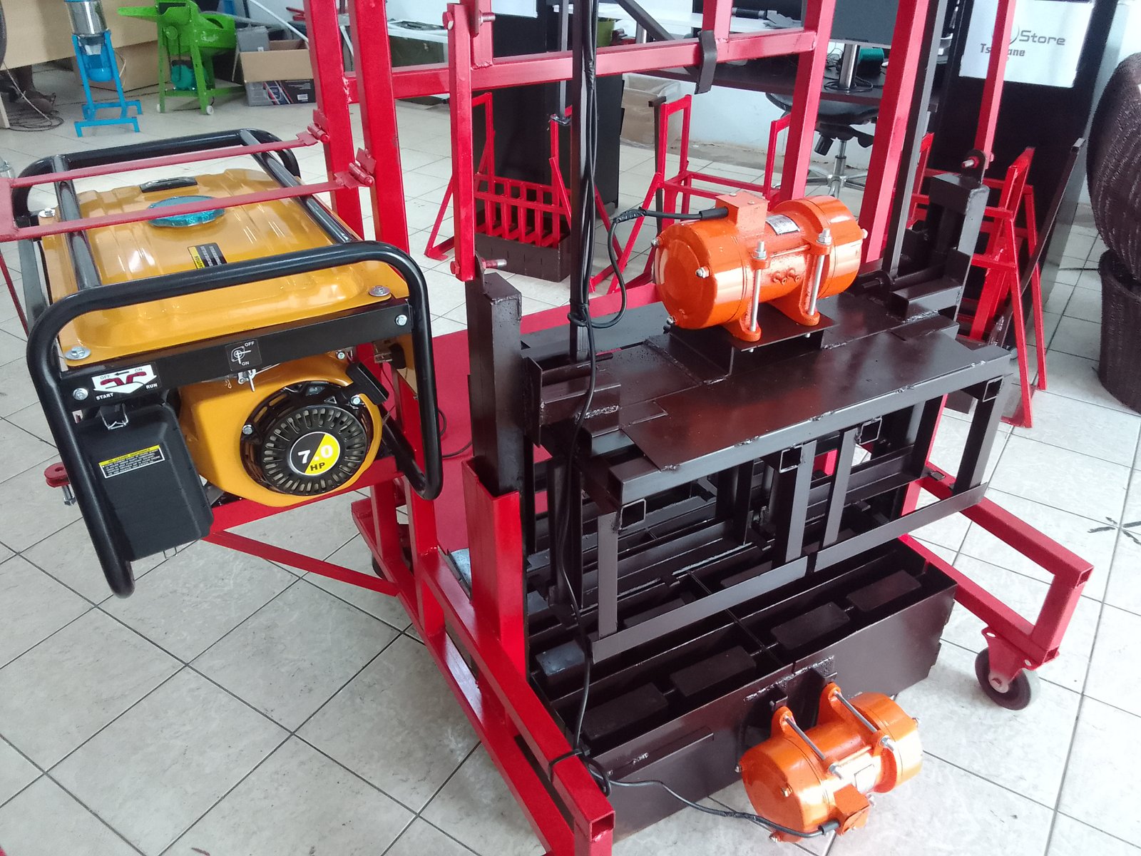 Dual Power Rib Block Egg-Layer Machine for sale in South Africa - SME Warehousing Solutions