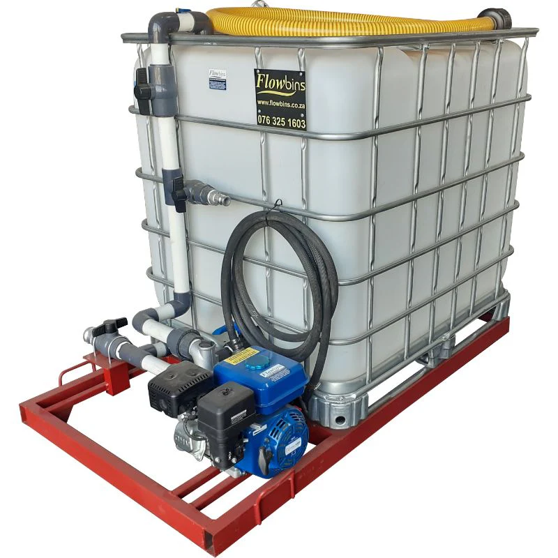 1000l Fire Fighter 2.8bar-1-outlet Flowbin™ bakkie sakkie for sale in South Africa - SME Warehousing Solutions