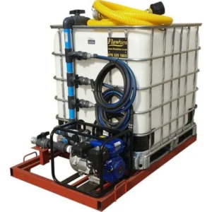 1000l Fire Fighter 7.5bar-3-outlet Flowbin™ bakkie sakkie unit for sale in South Africa - SME Warehousing Solutions