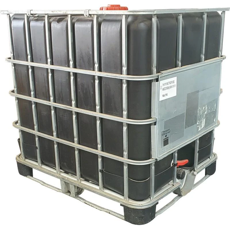 As new 1000l Flowbin™ tank black (C185B) Chemical grade for sale in South Africa - SME Warehousing Solutions