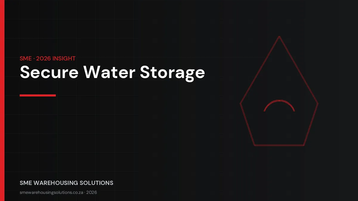 South Africa dam levels 2026 versus dry taps and the case for water storage tanks