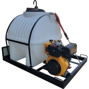 650l Mobile High Pressure Washer 10hp-diesel-241bar