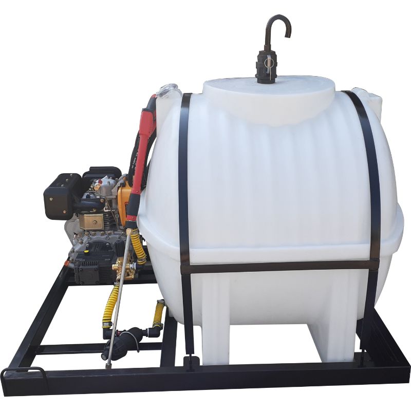 650l Mobile High Pressure Washer 10hp-diesel-241bar