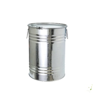 New 100 Litre Open Top Galvanised Steel Drum for sale in South Africa – SME Warehousing Solutions