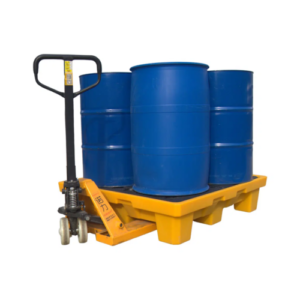 Plastic Spill Pallet for Four Drums for sale in South Africa - SME Warehousing Solutions