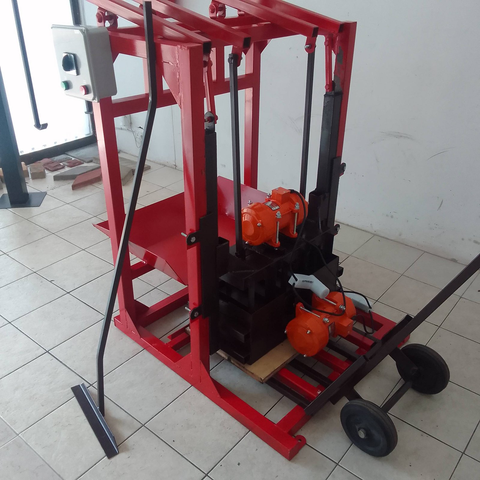 Power Electric Static Brick Making Machine for sale in South Africa - SME Warehousing Solutions