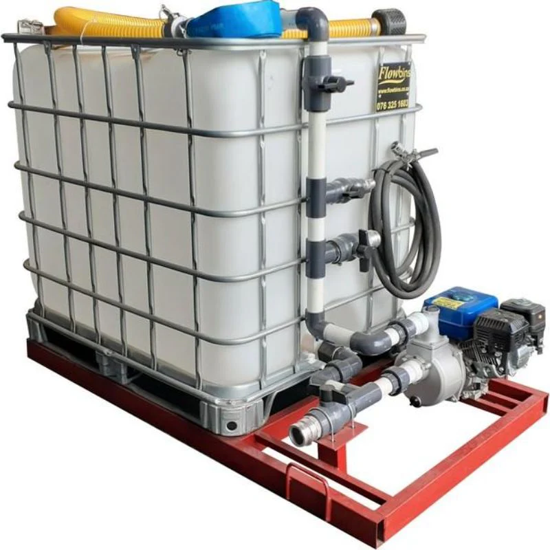 1000l Water Bowser 2.8bar-exec Flowbin™ bakkie unit for sale in South Africa - SME Warehousing Solutions
