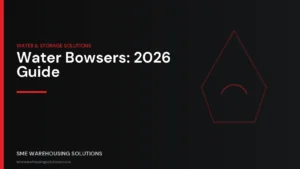 Branded graphic on water bowsers for municipalities, farms and sites in South Africa 2026
